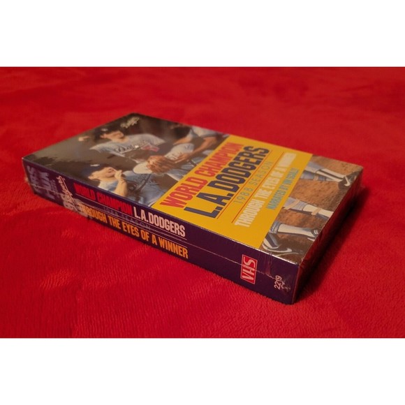 World Champion L.A. Dodgers 1988 Season Through the Eyes of a Winner VHS New CBS - Picture 3 of 6